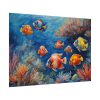 Tropical Fish And Coral Poster