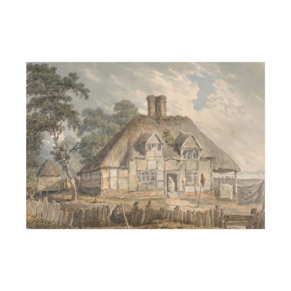 92408-25.jpg Cottage near Southampton Poster
