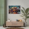 92408-253.jpg Assortment Of Colorful Starfish Poster