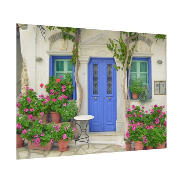 92408-277.jpg Entryway to a Restaurant Poster
