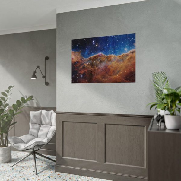 92408-284.jpg Cosmic Cliffs in the Carina Nebula Poster