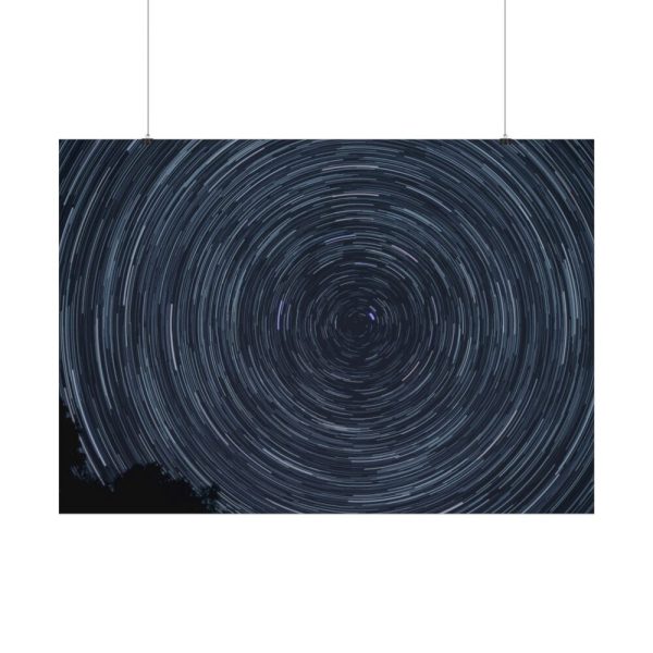 92408-286.jpg Spiral Starry Sky Poster