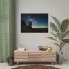 Milky Way Background Poster