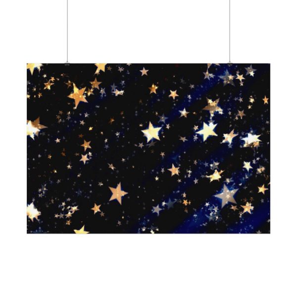 92408-331.jpg Yellow Stars Poster