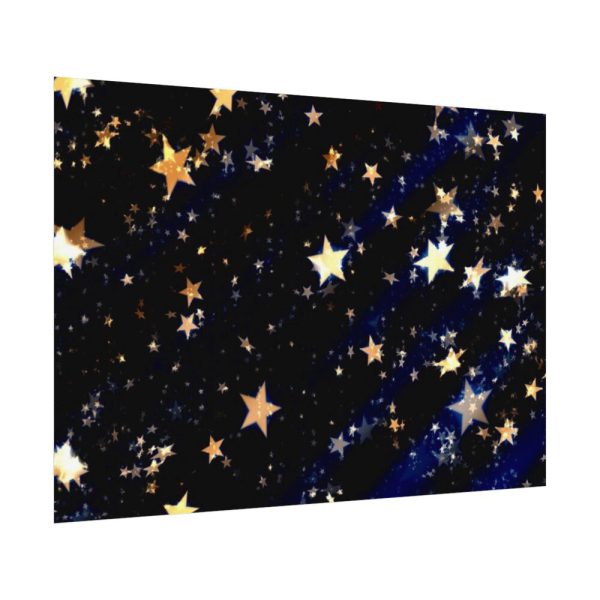 92408-332.jpg Yellow Stars Poster