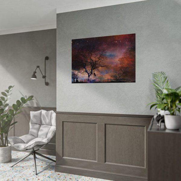 Starry Night Sky Poster