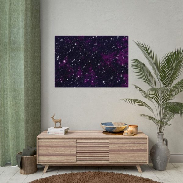 92408-368.jpg Purple Sky Sith Stars Poster