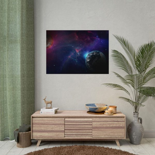 Space Galaxy Universe Planet Poster