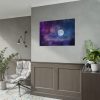 92408-404.jpg Moon Cosmos Stars Sky Poster