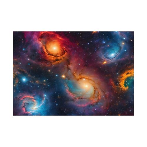 Outer Space Cosmos Science Fiction Poster