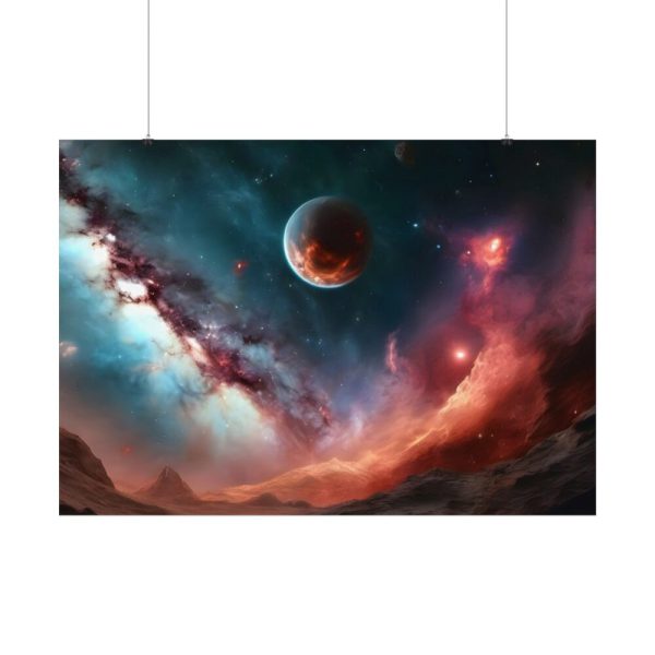 92408-436.jpg Universe Space Cosmos Nebula Galaxy Poster