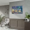 Cottage In Winter Poster