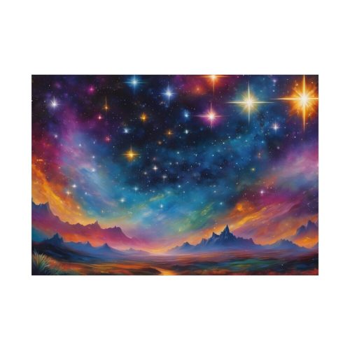 92408-445.jpg Fantasy Landscape Starry Sky Poster