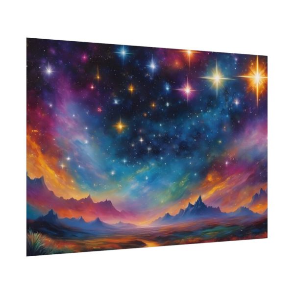 92408-447.jpg Fantasy Landscape Starry Sky Poster
