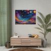 92408-448.jpg Fantasy Landscape Starry Sky Poster