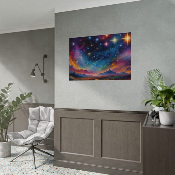 92408-449.jpg Fantasy Landscape Starry Sky Poster