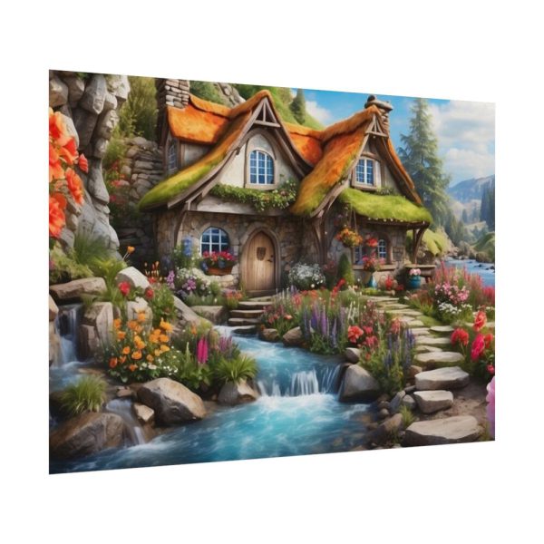 92408-47.jpg Enchanted Mountain Cottage Poster