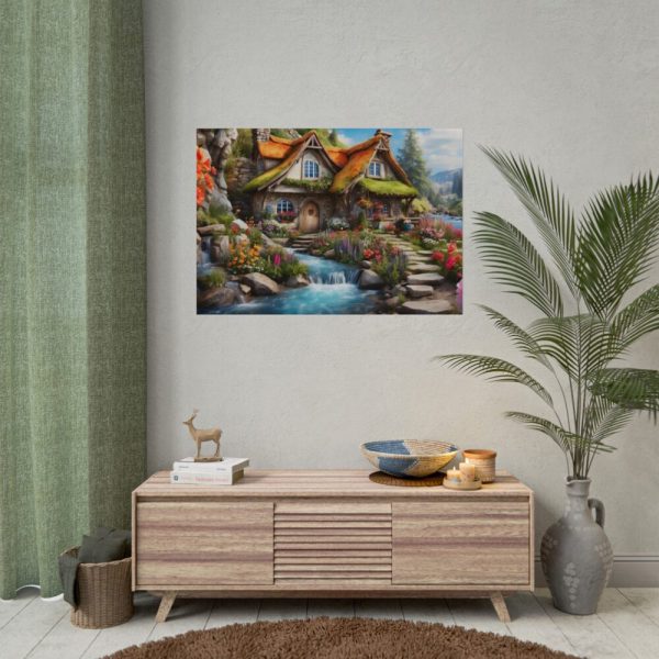 92408-48.jpg Enchanted Mountain Cottage Poster