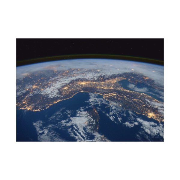 Earth in Space Poster