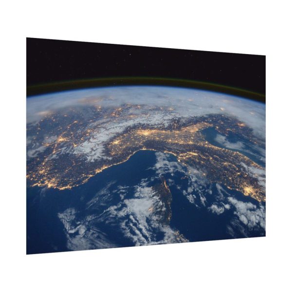 Earth in Space Poster