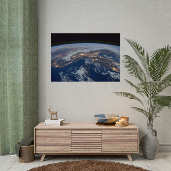 Earth in Space Poster