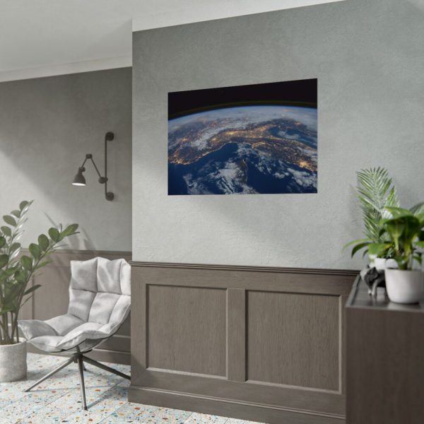 Earth in Space Poster