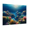 92408-67.jpg Colorful Coral in the Deep Blue Ocean Poster