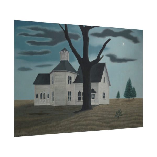92408-82.jpg Old House, New Moon by George Ault Poster