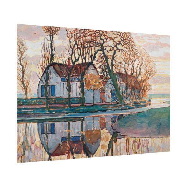 92409-107.jpg Farm near Duivendrecht by Piet Mondrian Poster