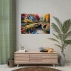 92409-128.jpg Cottage By A River Poster