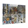 92409-132.jpg Winter Snow Whimsical Landscape Art Poster