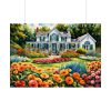92409-141.jpg Country Cottage Garden Poster