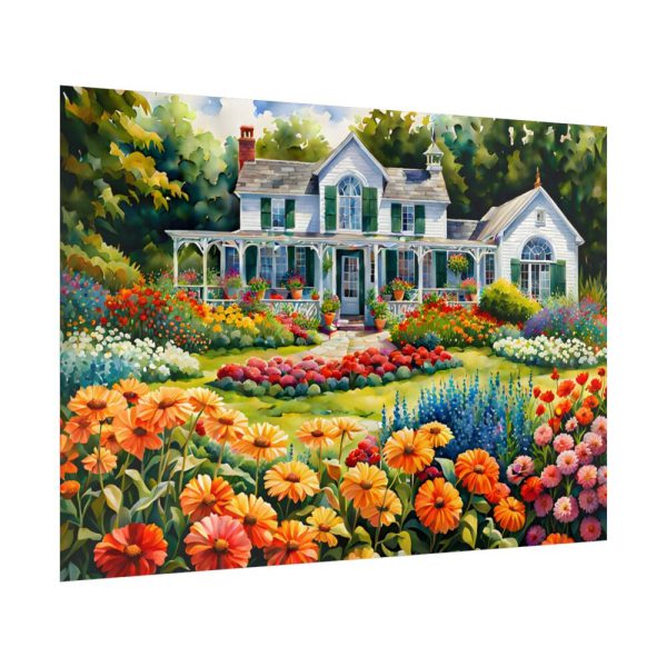92409-142.jpg Country Cottage Garden Poster