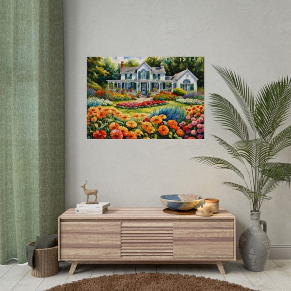 92409-143.jpg Country Cottage Garden Poster