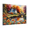 Riverside Cottage Poster