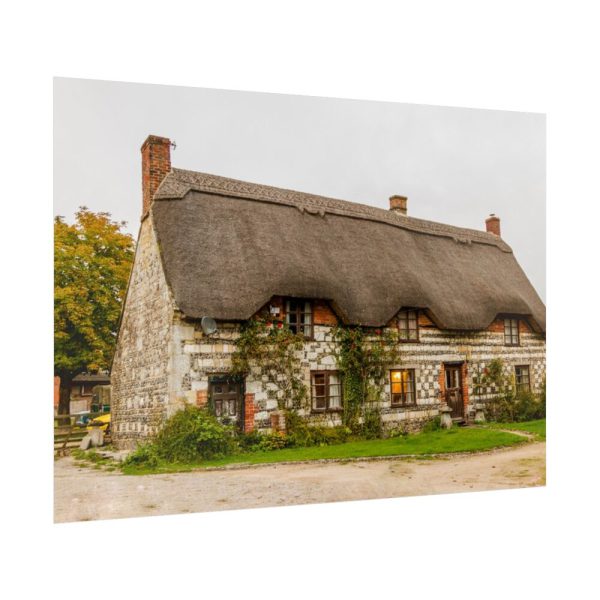 92409-17.jpg Cozy Country Cottage Poster