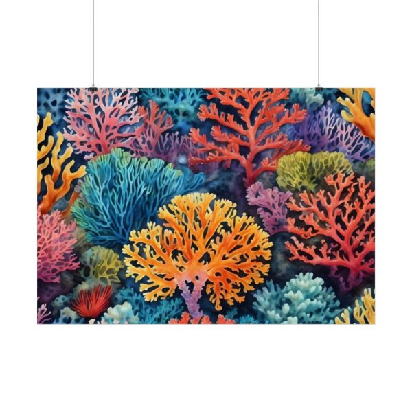 92409-171.jpg Coral Illustration Poster