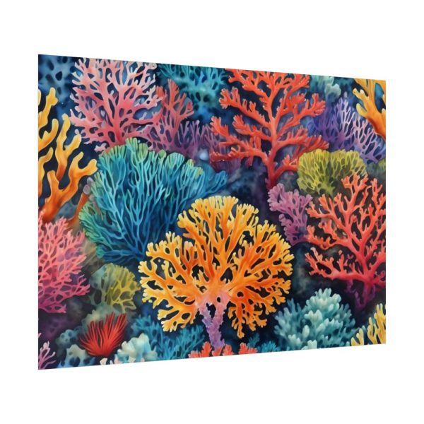 92409-172.jpg Coral Illustration Poster