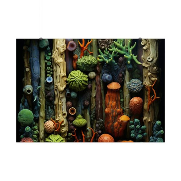 92409-186.jpg Aquarium Coral Fantasy Art Poster
