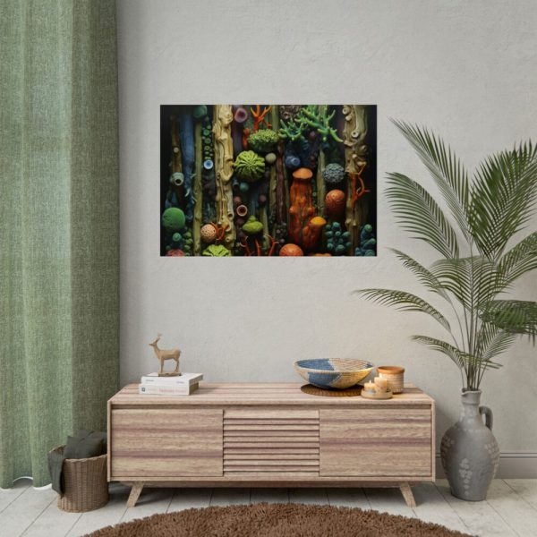 92409-188.jpg Aquarium Coral Fantasy Art Poster
