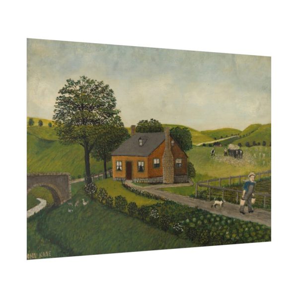 92409-22.jpg Cottage on the Farm Poster