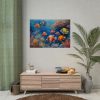 Tropical Fish And Coral Poster