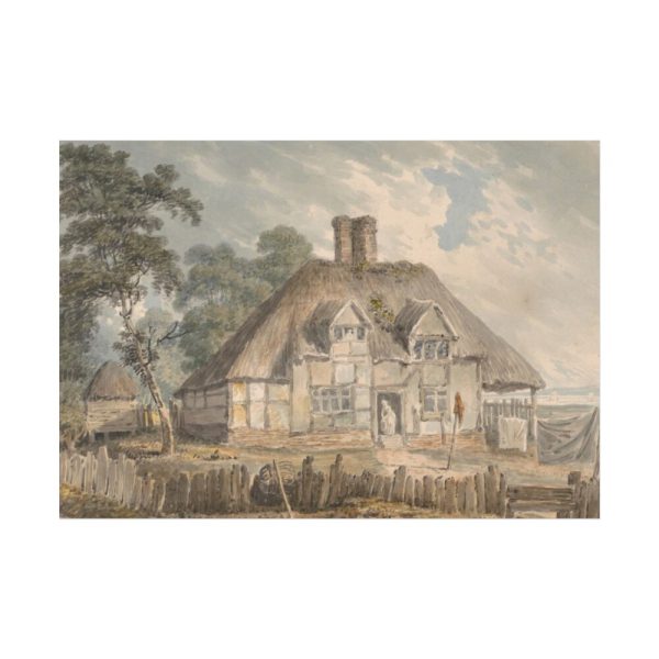 92409-25.jpg Cottage near Southampton Poster