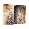 Watercolor Floral Front Door Bike Poster