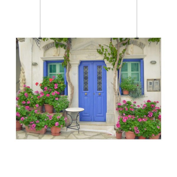92409-271.jpg Entryway to a Restaurant Poster