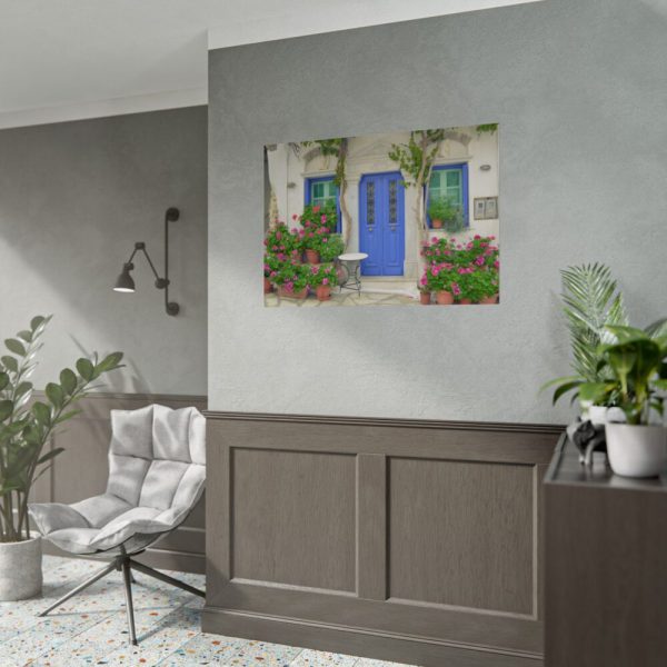 92409-274.jpg Entryway to a Restaurant Poster