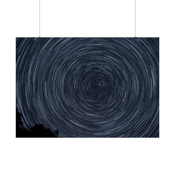 92409-281.jpg Spiral Starry Sky Poster