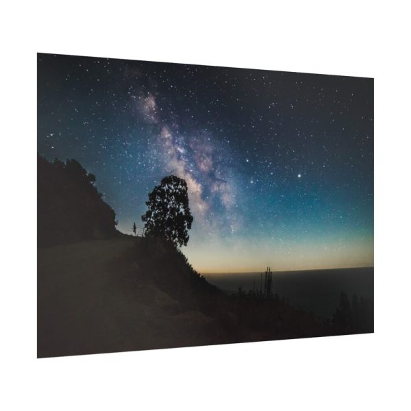 Milky Way Background Poster