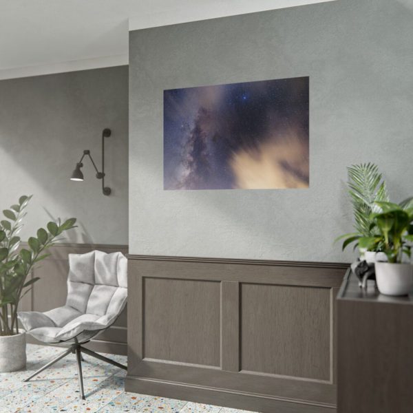 92409-329.jpg Blue Starry Night Sky Poster