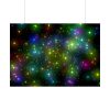 92409-367.jpg Star With Multicolor Lights Poster